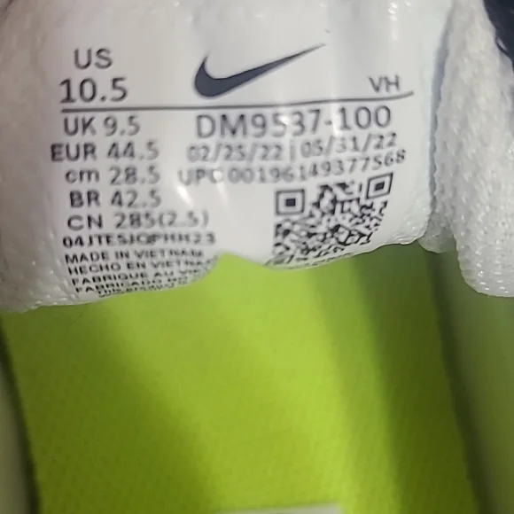 Nike Air Max SYSTM Men's Running Shoes Volt Green/Yellow - Picture 6 of 6